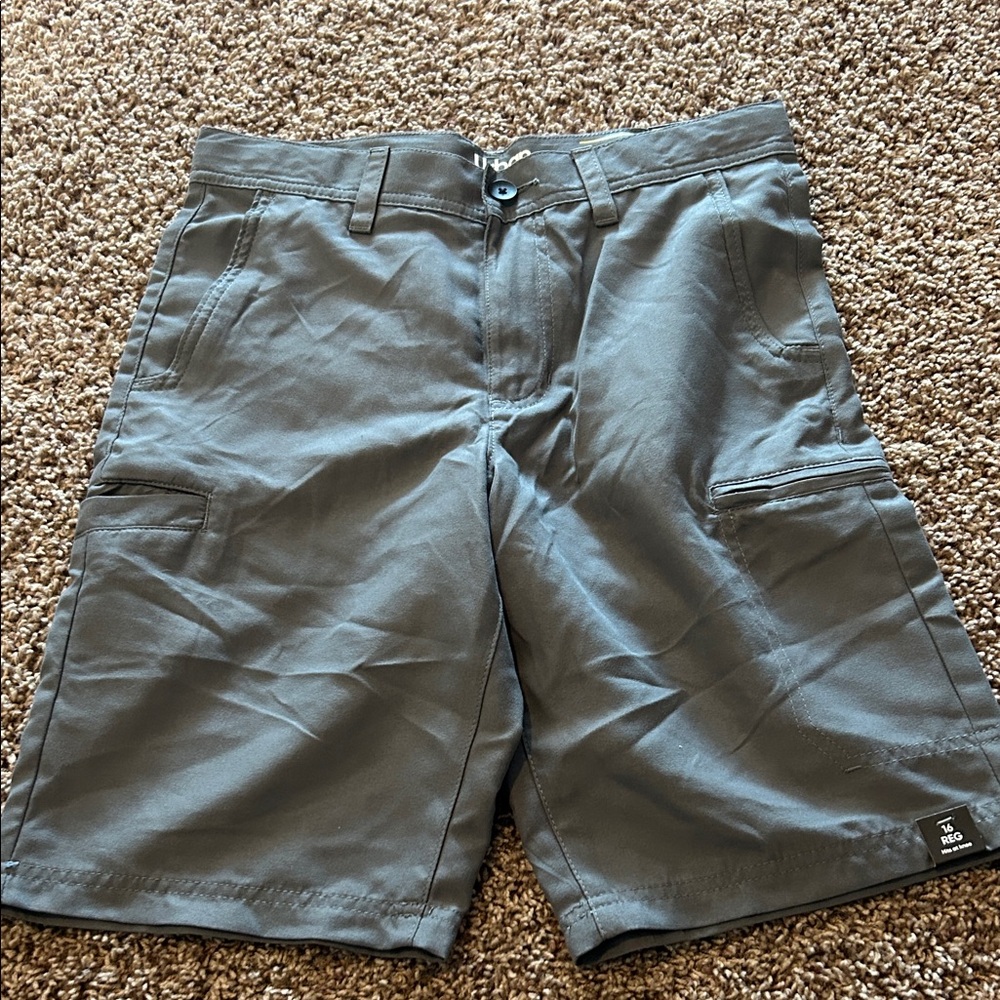 Urban Pipeline Kids Gray Cargo Shorts
